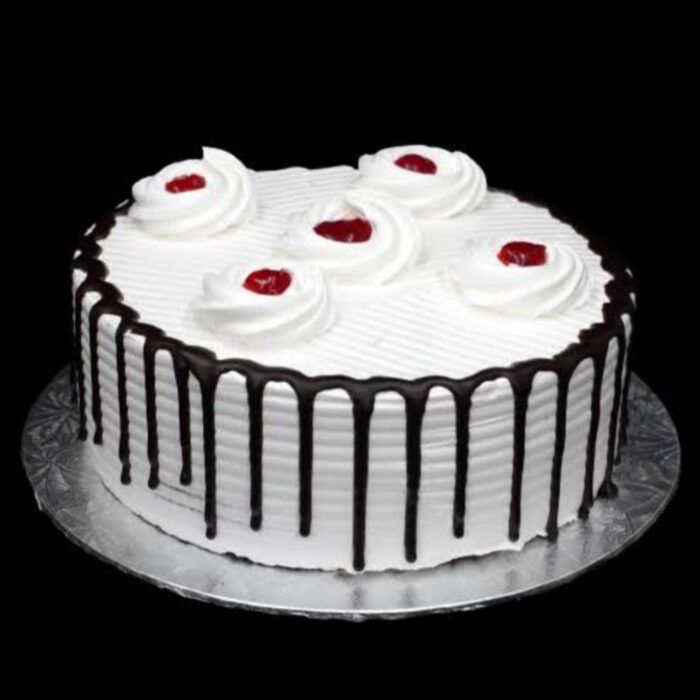 Delicious Fresh Cream Cake – Chocolate and Red Jelly Cake - Image 1