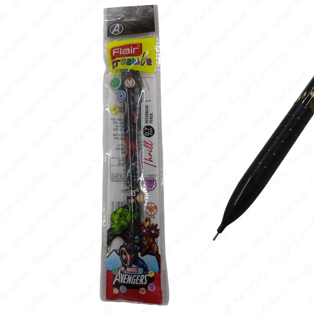 Flair Thrill 0.7mm Mechanical Pencil – Refillable, Fine Writing & Drawing Tool for School and Office Mechanical Pencil