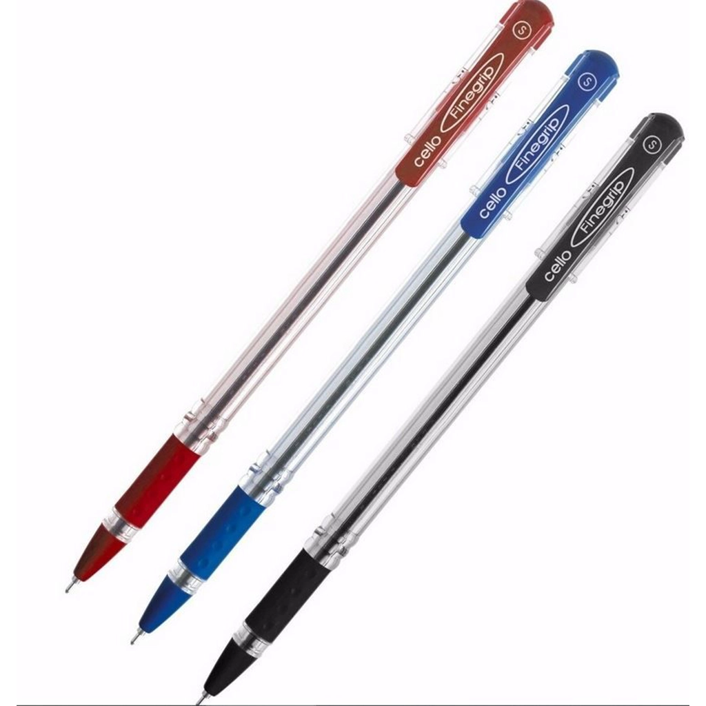 Cello FineGrip Ball Pen-1 Cello FineGrip Ball Pen for Smooth Writing – Comfortable Grip, Reliable Ink Flow, Everyday Use Pen Pack Ball Pen