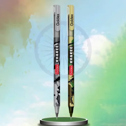 Goldex Khakee Ball Pen for Smooth Writing – Comfortable Grip, Long-Lasting Ink, Everyday Use Pen Pack Ball Pen