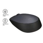 Logitech Wireless Mouse M171 Grey – 2.4GHz Reliable Connection, Compact Design, Long Battery Life Computers Accessories