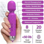 Body Massager for Men & Women | Handheld Waterproof Personal Vibrator for Full Body Relief (Pack of 1) - Image 5