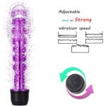 Classic Vibrator for Women | Dragon Beard Stick with Crystal Barbed Design & Vibrating Stimulation (Pack of 1) - Image 4