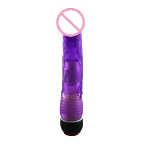 Jelly Vibrating Dildo for Women | G-Spot & Clitoral Stimulator for Intense Female Masturbation (Pack of 1)
