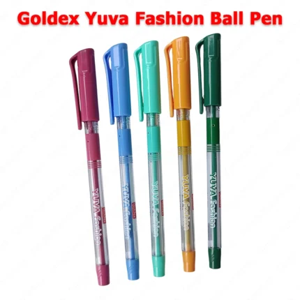Goldex Yuva Fashion Ball Pen – Smooth Writing, Stylish Design, Comfortable Grip, Long-Lasting Ink for Daily Use Ball Pen
