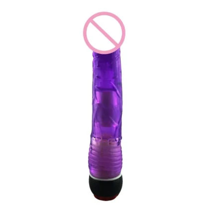 Jelly Vibrating Dildo for Women | G-Spot & Clitoral Stimulator for Intense Female Masturbation (Pack of 1) Health & Personal Care