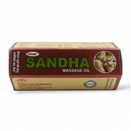 Sandha Massage Oil for Men 15ml – Herbal Body Massage Oil for Strength, Relaxation & Daily Wellness Support Health & Personal Care