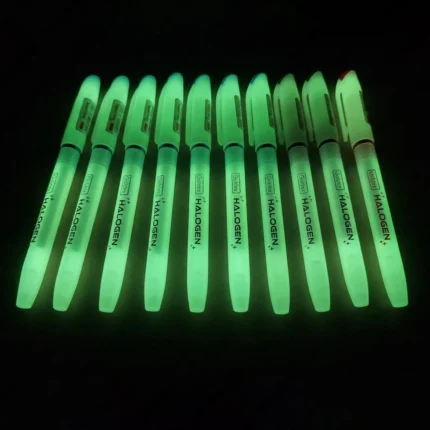Goldex Halogen Glow in The Dark Ball Pen – Smooth Ink, Long-Lasting Jumbo Refill, Comfortable Writing Pen Stationery