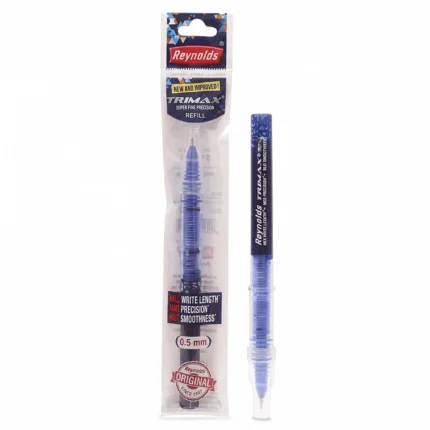 Reynolds Trimax Gel Pen Refill – Smooth Ink Flow, Fine Tip, Long-Lasting Writing Refill (Pack of 1) Refill