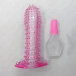 New Extra Dotted Thin Silicone Crystal Condom – Washable & Reusable, Extra Timing & Pleasure Health & Personal Care