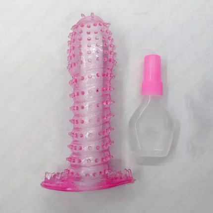New Extra Dotted Thin Silicone Crystal Condom – Washable & Reusable, Extra Timing & Pleasure Health & Personal Care