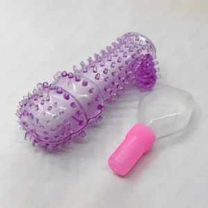 New Extra Dotted Thin Silicone Crystal Condom – Washable & Reusable, Extra Timing & Pleasure (Side Stimulator)