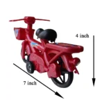 0398 Mini Hero Joy Bicycle Toy, 7 Inch - Image 3