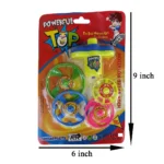 0577 Small Plastic Powerful Lattu Top Toy - Image 2