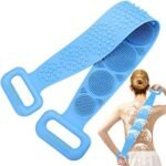 Silicon Back Scrubber Belt, Bathing Brush