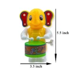 2228 Play Drum with Key Wind-Up Toy - Image 2