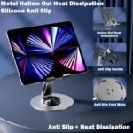 360° Rotating Height Adjustable Mobile Stand - Image 3
