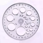 360 Degree Full Round Pro Circle, Clear White