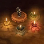 3D Reflective Shadow Diya, Pack of 12 - Image 2