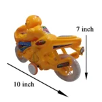 99 F1 Racing Friction Bike Toy, 10 Inch - Image 3