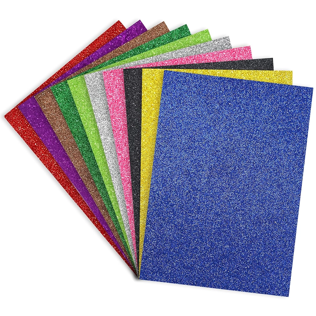 a4-glitter-sparkles-foam-sheet-1.webp A4 Glitter Sparkles Foam Sheet Paper - Image 1