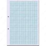 A4 Graph Paper Sheet, Loose Leaf 1mm