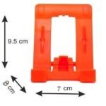 Adjustable 4 Steps Foldable Mobile Stand - Image 4
