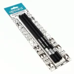 Apsara Charcoal Pencil Set, Pack of 3 - Image 2