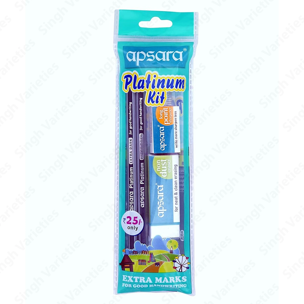 apsara-platinum-kit-1.webp Apsara Platinum Stationery Kit - Image 1