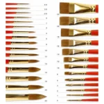 Avinash Flat Painting Brush - Image 2
