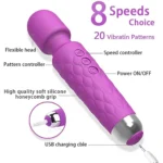 Handheld Waterproof Body Massager for Men & Women - Image 3