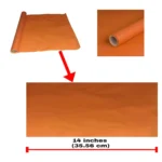 Brown Notebook Cover Roll for Textbooks - Image 3