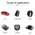 Button Cell Coin Battery for Watches & More - Image 2
