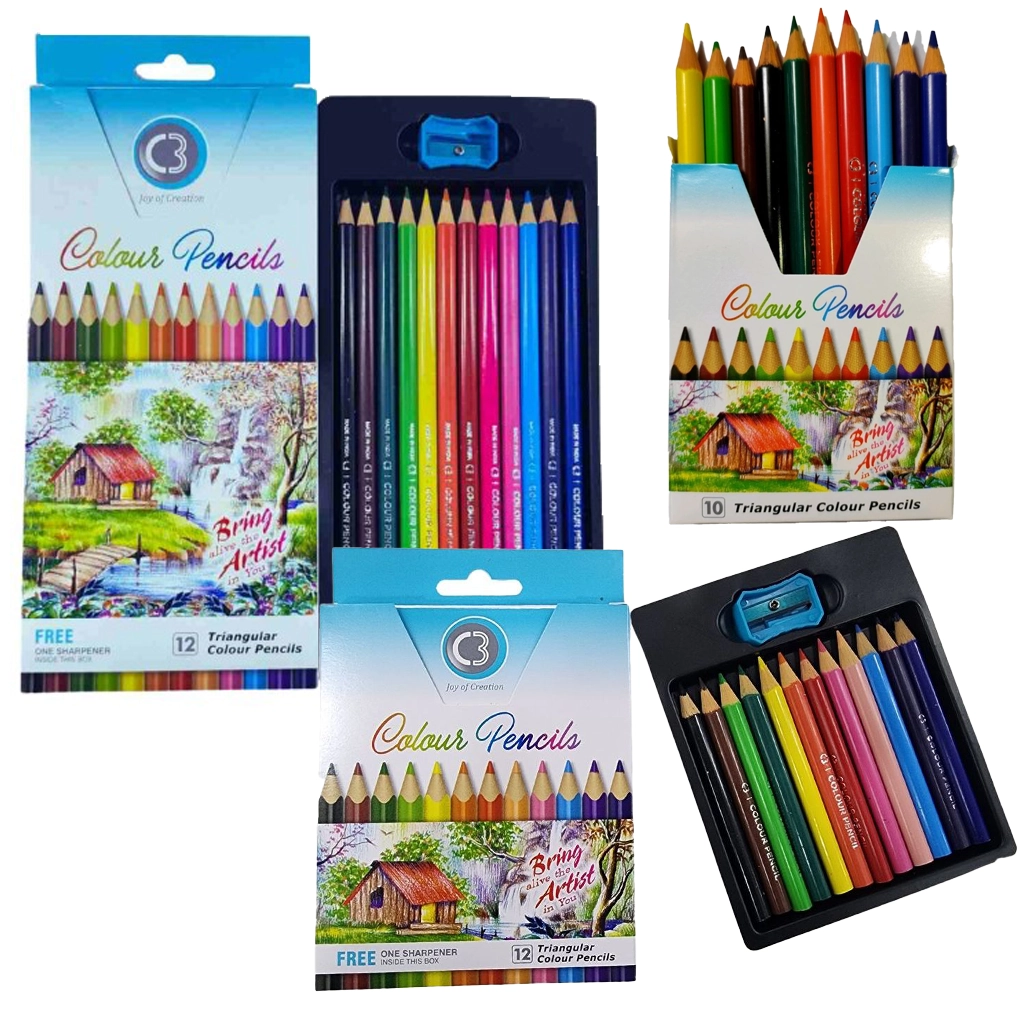 c3-colour-pencils-1.webp C3 Colour Pencils - Vibrant & Smooth - Image 1