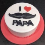 Fresh Cream Cake, Father's Day Design