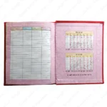 Canvas Index Khata Book, Letter Size - Image 4