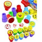 Cartoon Stamps for Kids, Self-Inking, 10 Pcs
