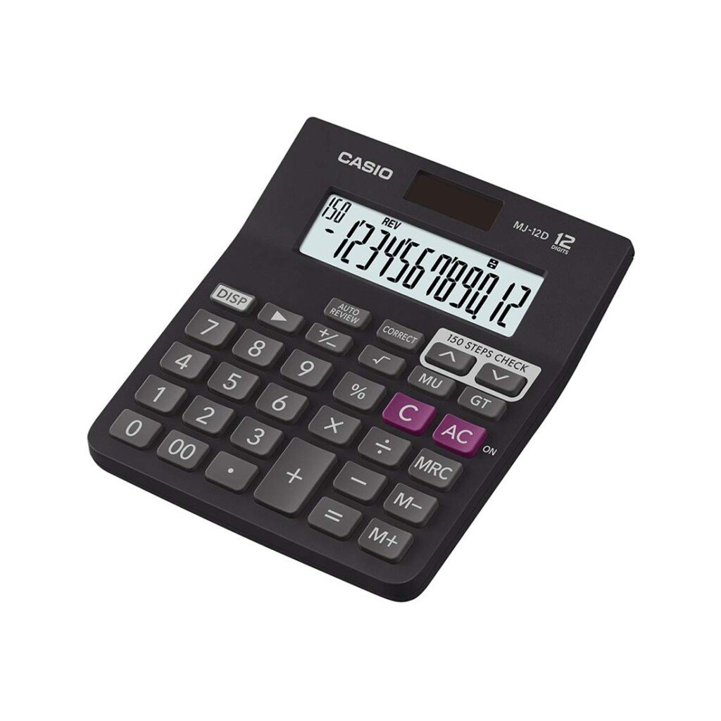 casio-calculator-mj-12d-bk-1-scaled-1.jpg Casio MJ-12D-BK Desktop Calculator - Image 1