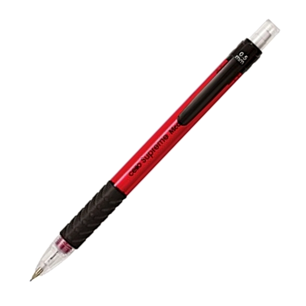 cello-supreme-mechanical-pen-pencil-05-mm.webp Cello Supreme Mechanical Pencil 0.5mm - Image 1