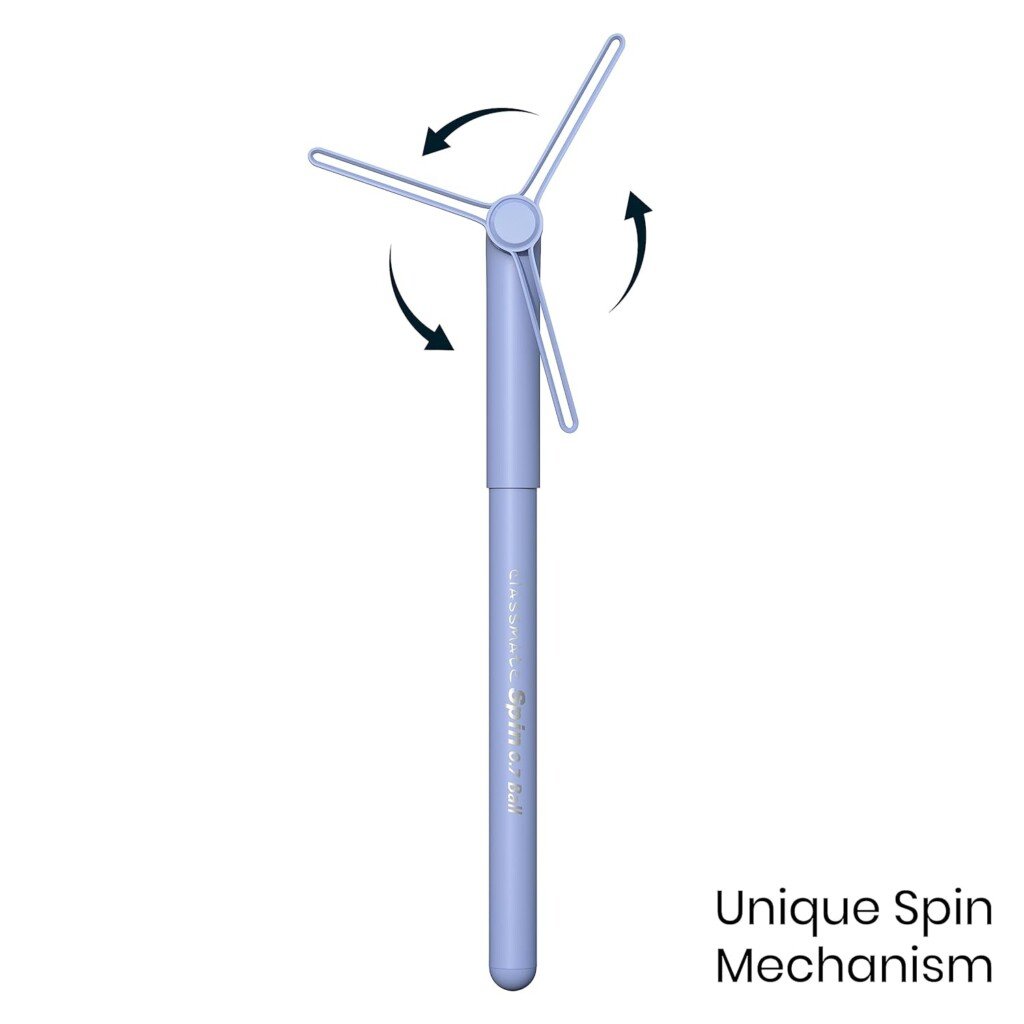classmate-ball-pen-spin-1-scaled-1.jpg Classmate Spin Ball Pen - Image 1