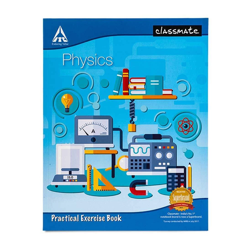 classmate-physics-practical-book-1.webp Classmate Physics Practical Book, Hard Bound - Image 1