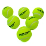Centre Court Cricket Tennis Ball, Yellow