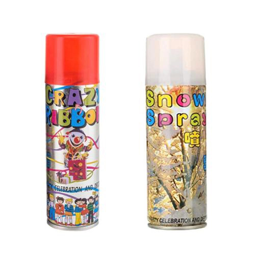 decorations-snow-and-ribbon-spray-1.webp Snow/Ribbon Spray, Party Decoration - Image 1