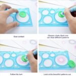 Designer Spirograph Ruler for Drafting - Image 3