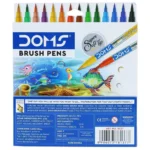 Doms Brush Pens, Regular Pastel Metallic Set - Image 2