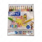 Doms Colour Pencils, Half 12 Shades
