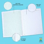 Doms Graph Book, 1mm Squares, 22x28 cm - Image 2