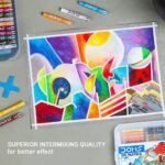 Doms Oil Pastels, 12 Shades Vibrant Set - Image 5