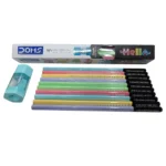 Doms Hello X-tra Super Dark Graphite Pencils - Image 2