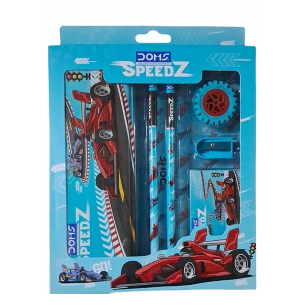 doms-speedz-kit-metal-pencil-box-set-1.webp Doms Speedz Kit, Metal Pencil Box Set - Image 1